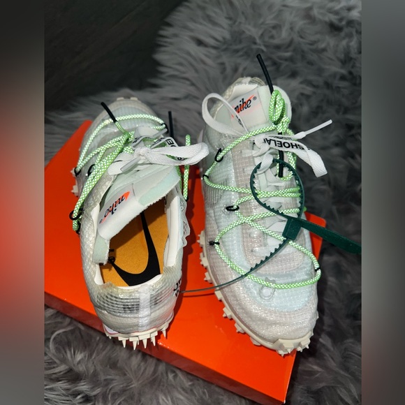 OFF-WHITE sneakers - waffle racer Women’s size 6 - Picture 2 of 2